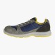 Scarpa antinfortunistica Bassa Grigio Castello/Blu Insigna N°41 Modello Run Textile Low S1P Src