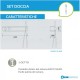 Set Doccia completo di deviatore a tre vie doccetta + miscelatore manuale + soffione a 2 getti