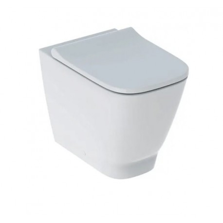 Geberit Smyle Square RIMFREE® vaso con scarico multi (S/P) completo di sedile con chiusura ammortizzata art. 500.829.00.1