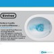 Vaso senza brida Rimfree e Bidet Sospesi iCon Square Geberit con Sedile