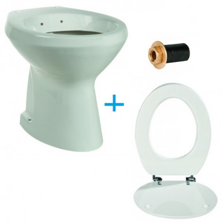 Vaso-Bidet  completo di Sedile Elite Cesabo