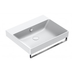 New Zero 60x50 catalano lavabo installazione sospesa, appoggio, semincasso o su mobile bianco satinato con troppopieno