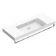 New Zero 125x50 catalano lavabo installazione sospesa, appoggio, semincasso o su mobile bianco lucido cod. 125ZEUP00