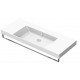 New Zero 125x50 catalano lavabo installazione sospesa, appoggio, semincasso o su mobile bianco lucido cod. 125ZEUP00