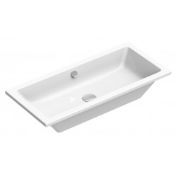 New Zero 80x37 catalano lavabo installazione incasso o sottopiano bianco lucido cod. 18037ZE00