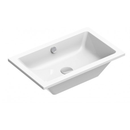 New Zero 60x37 catalano lavabo installazione incasso o sottopiano bianco lucido cod. 16037ZE00
