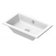 New Zero 60x37 catalano lavabo installazione incasso o sottopiano bianco lucido cod. 16037ZE00