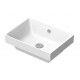 New Zero 50x37 catalano lavabo installazione ad appoggio o semincasso bianco lucido cod. 15037VE00