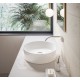 New Zero 45x45 catalano lavabo tondo installazione ad appoggio bianco lucido cod. 145TZE00