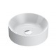 Collezione  New Zero 40x40 catalano lavabo tondo installazione ad appoggio bianco lucido cod. 140TZE00
