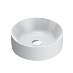 New Zero 40x40 catalano lavabo tondo installazione ad appoggio bianco lucido cod. 140TZE00