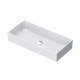 Collezione Verso 75x35 catalano lavabo installazione ad appoggio bianco lucido cod. 17535ZE00