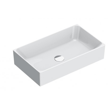 Collezione Verso 60x35 catalano lavabo installazione ad appoggio bianco lucido cod. 16035ZE00