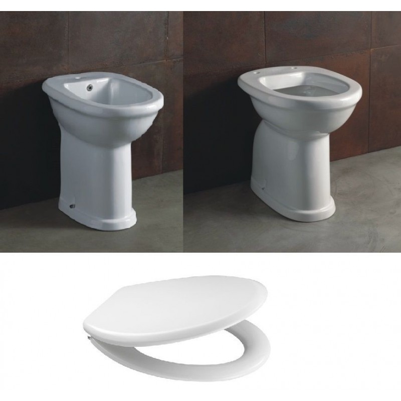 BIDET PER ANZIANI NEW Sanitari Ceramica Lavandino Bianco