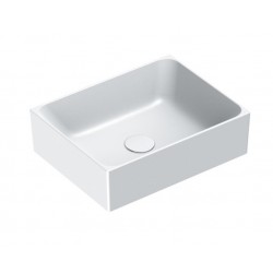 Collezione Verso 45x35 catalano lavabo installazione ad appoggio bianco satinato cod. 14535ZEBM