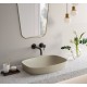 Green lux 60x38 catalano lavabo installazione ad appoggio, semincasso, su mobile grigio satinato senza troppopieno 160AGRLXGS