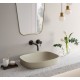 Green lux 50x38 catalano lavabo installazione ad appoggio, semincasso, su mobile grigio satinato senza troppopieno 150AGRLXGS