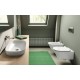 Green lux 75x40 catalano lavabo installazione ad appoggio, semincasso, su mobile bianco lucido senza troppopieno cod. 175AGRLX00