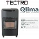 TECTRO TGH242R Stufa a Gas Catalitica Potenza 4200 Watt 135 m3 Riscaldabili Colore Nero