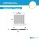 Piatto Doccia Slim 80x80 cm Ferdy Azzurra