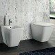 Vaso e Bidet Metrica Pozzi Ginori Rimfree con Sedile