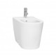 Bidet filomuro NEST Vitra in ceramica bianco lucido