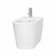 Bidet filomuro NEST Vitra in ceramica bianco lucido