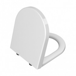 Sedile wc per Vitra vaso Zentrum con cerniere cromate regolabili