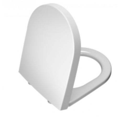 Sedile wc per Vitra vaso Nest con cerniere cromate regolabili