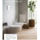 Sanitari Vitra Zentrum Filomuro Vaso + Bidet in Ceramica Bianco Lucido