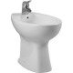 Bidet Normus di Vitra distanziato da parete in Ceramica Bianca