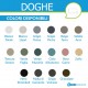 Piatto doccia bianco in luxolid con doghe colorate modello GADO h 4 cm