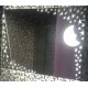 Su Misura Specchio da Bagno Filo Lucido Luna-Stelle Retroilluminante led 15W art. spe105