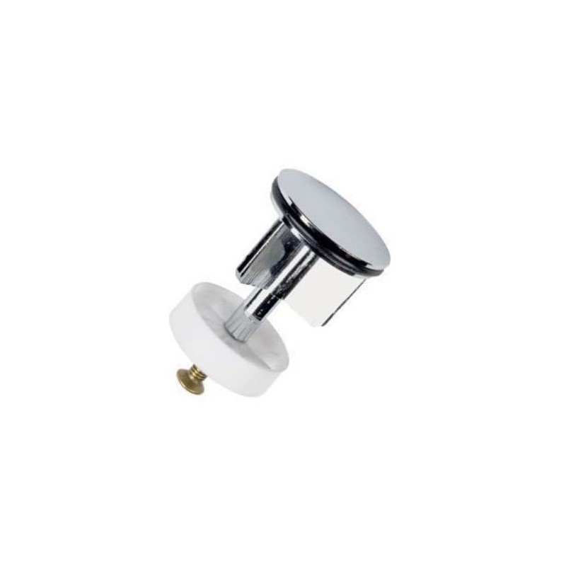 TAPPO PER PILETTA A SALTARELLO BAGNO E BIDET DIAMETRO 40 mm IN OTTONE  CROMATO