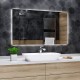 Su Misura Specchio da Bagno Filo Lucido Retroilluminate led con carica batteria cellulare + profumo ambiente art. spe06 