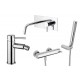 Miscelatori Paffoni Stick lavabo incasso 18cm + bidet + doccia con duplex