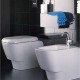 Vaso e Bidet Q3 Pozzi Ginori con Sedile