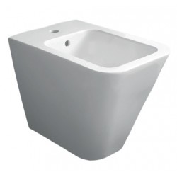 Bidet Filomuro Build Azzurra Ceramica Bianco Lucido