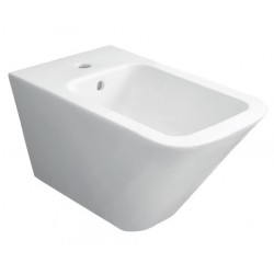 Bidet Sospeso Build Azzurra Ceramica Bianco Lucido