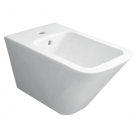 Bidet Sospeso Build Azzurra Ceramica Bianco Lucido