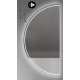 Specchio da Bagno semicircolare con Altoparlante Bluetooth Retroilluminato led 20W art. Dalia8