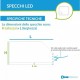 Su Misura Specchio Filo Lucido per Bagno Mansarda con disegno sabbiato Retroilluminato led 20W e pulsante touch integrato