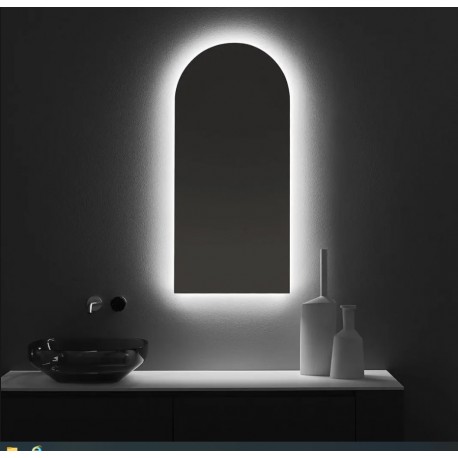 Su Misura Specchio da Bagno Filo Lucido Retroilluminate led 20W art. spe16