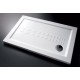 Piatto doccia serie ito in ceramica bianco 72x90 cm h 5,5 cm con piletta ø 90 mm marca Althea