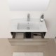 Mobile da bagno Ruby sospeso da 80 cm cordoba con specchio lampada led