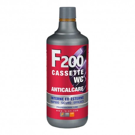 Trattamento anticalcare F200 ideale per cassette wc