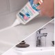 Pattex bagno sano silicone facile resistente alle muffe - flacone da 150ml