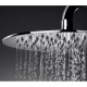Composizione doccia Bossini con soffione tondo ultra slim diametro 20 cm, braccio doccia Tetis e kit duplex Zen