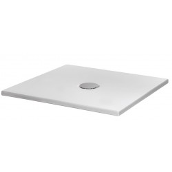 Piatto Doccia Solodue Azzurra 70x100 H 2 cm in Ceramica Bianco Opaco