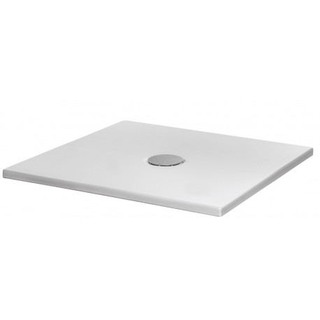 Piatto Doccia Solodue Azzurra 70x100 H 2 cm in Ceramica Bianco Opaco